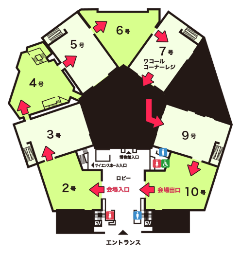 会場案内図